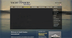 Desktop Screenshot of findyachts.com